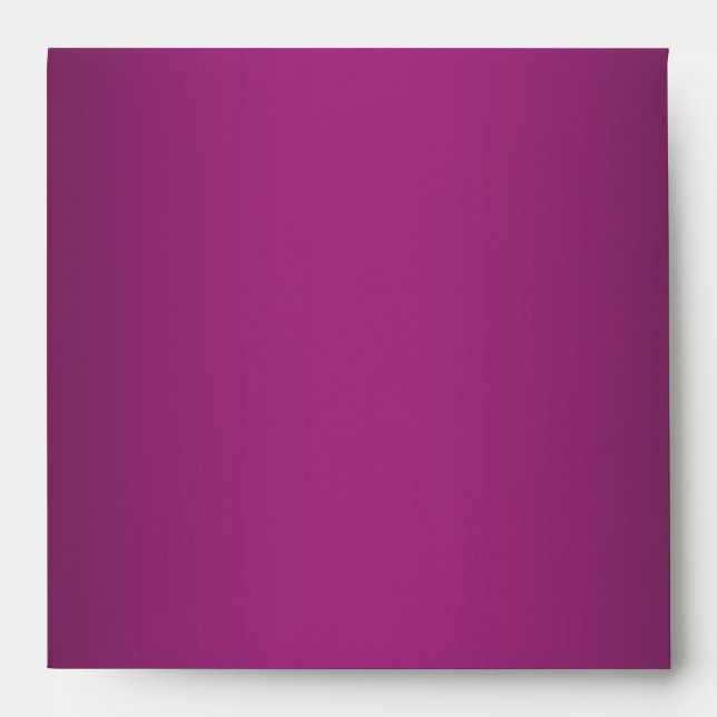 Enveloppes de lin noir rose chaud Fuchsia (Devant)