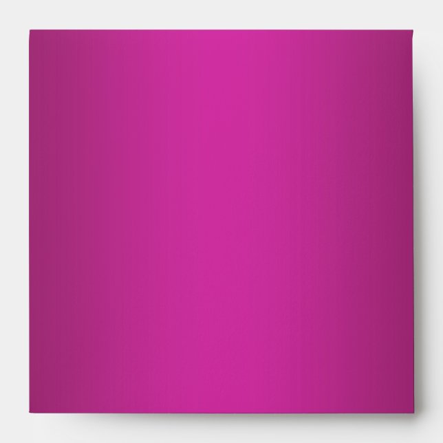 Enveloppes de lin rose chaud Fuchsia (Devant)