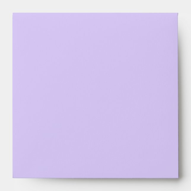 Enveloppes de lin violet noir carré (Devant)