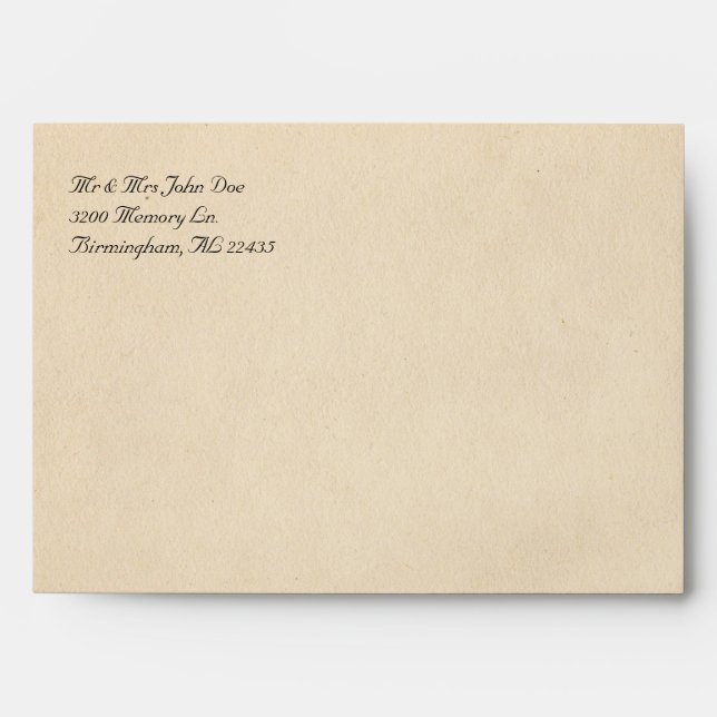 Enveloppes de look antique (Devant)