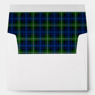 Enveloppes de Mariage de Forbes Tartan