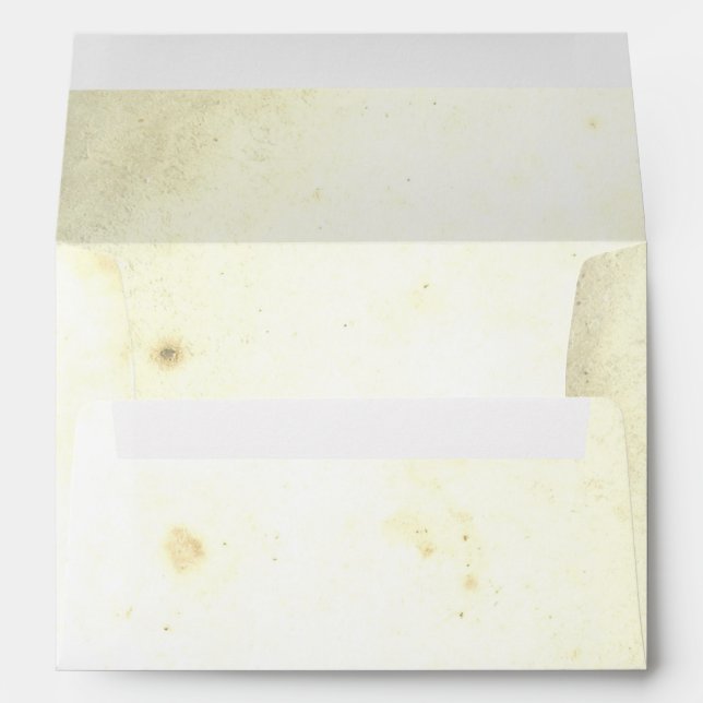 Enveloppes de Mariage rustique de la grange de boi (Dos (Bas))