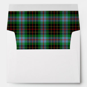 Enveloppes de Mariage Tartan Brodie Hunting
