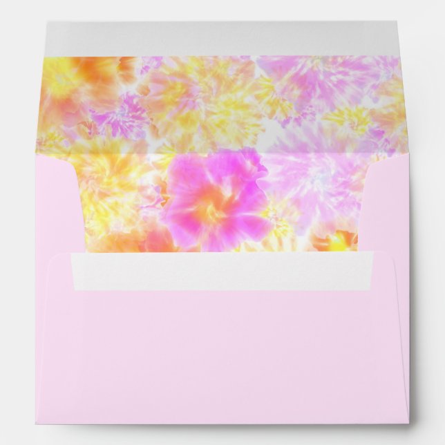 Enveloppes de Motif pour les fleurs de teinture pr (Dos (Bas))