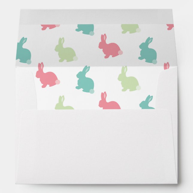 Enveloppes de Pâques liées au lapin (Dos (Bas))