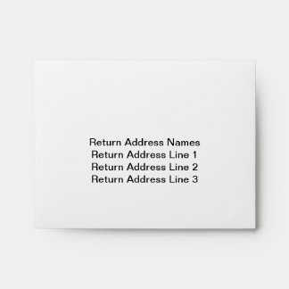 Enveloppes de retour pour cartes RSVP
