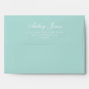 Enveloppes de toile avec adresse préimprimée de