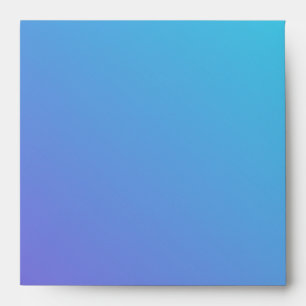 Enveloppes Dégradé pourpre Turquoise