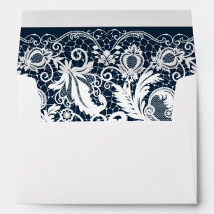 Enveloppes Dentelle blanche 2