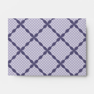Enveloppes Design élégant Lavender violet Motif