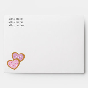 Enveloppes Deux Coeurs