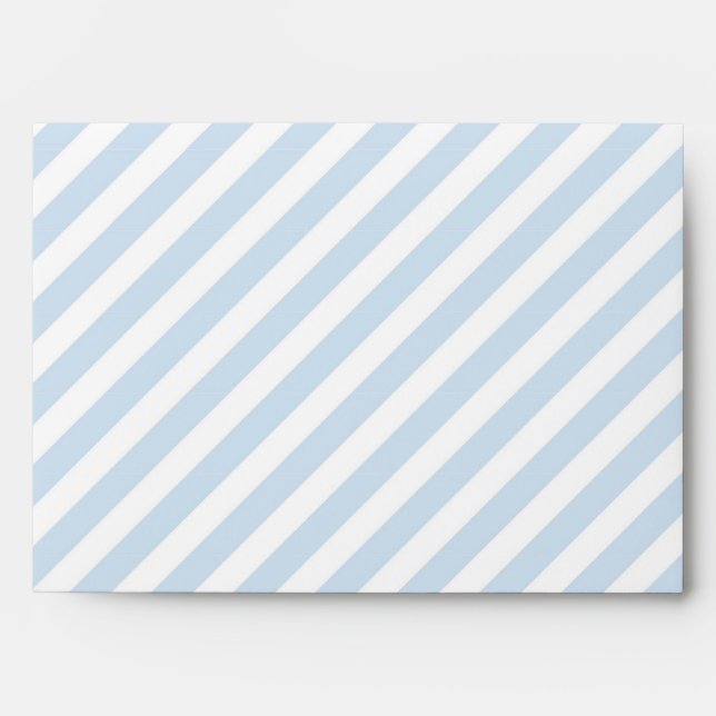 Enveloppes d'invitation Bleu et Or Snips & Snails (Devant)