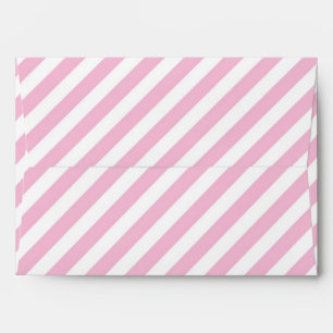 Enveloppes d'invitation rose et or Sugar & Spice