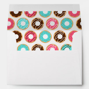 Enveloppes Donuts assortés