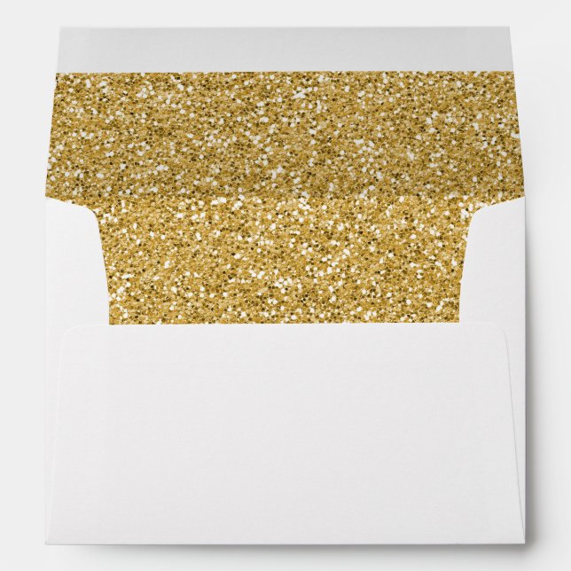 Enveloppes dorées brillantes (Dos (Bas))