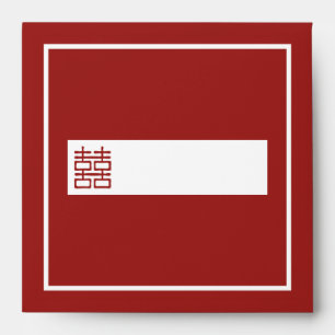 Enveloppes Double Mariage chinois