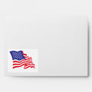 Enveloppes Drapeau américain