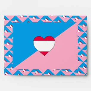 Enveloppes Drapeau de fierté de jeu d'âge