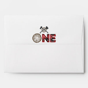 Enveloppes du premier anniversaire du bûcheron