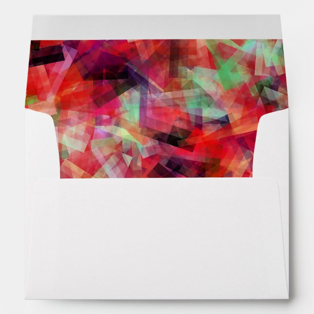 ENVELOPPES EAU ABSTRAITE 2 (Dos (Bas))