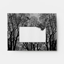 Enveloppes éffrayantes de Halloween A2