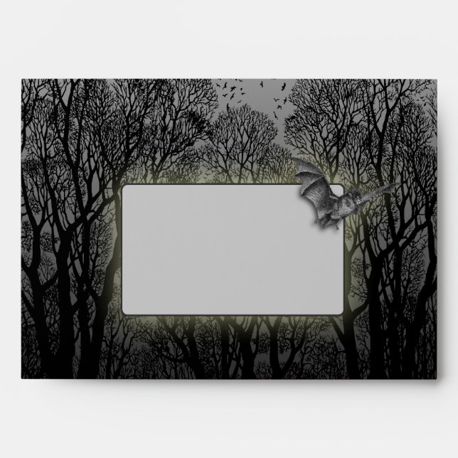Enveloppes éffrayantes de Halloween A7 (Devant)