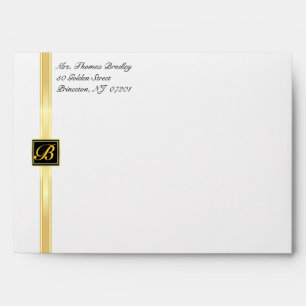 Enveloppes élégantes d'invitation de partie de
