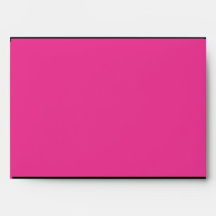 Enveloppes élégantes roses et noires