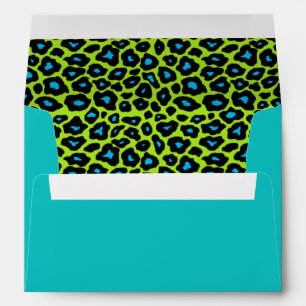 Enveloppes Empreinte de léopard sauvage