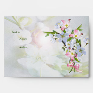 Enveloppes en fleurs de cerisier