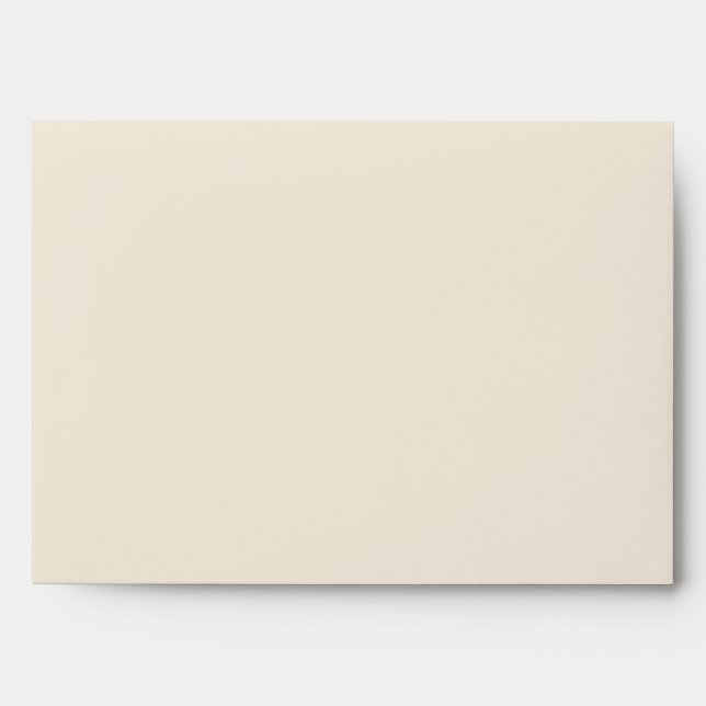 Enveloppes en lin bleu Turquoise beige (Devant)