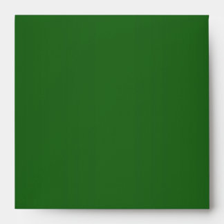 Enveloppes Envelopes en lin vert émeraude élégants