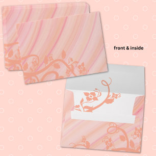 Enveloppes Envoi postal spécial pour les spirales et fleurs d