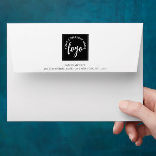 Enveloppes et adresse de retour de la carte de log