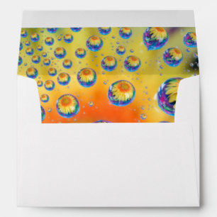 Enveloppes États-Unis, Colorado, Lafayette. Bulles d'eau sur