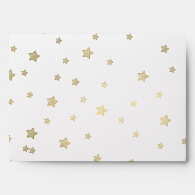 Enveloppes Étoiles d'or (Devant)