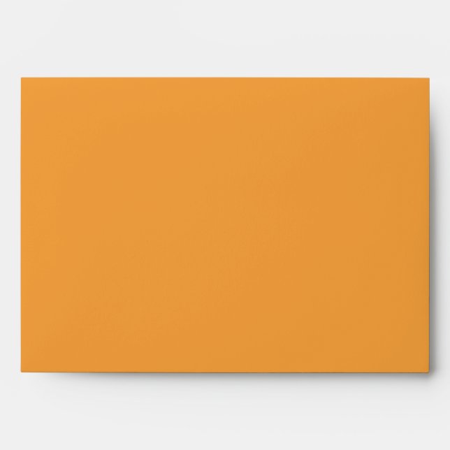 Enveloppes extérieur orange de l'enveloppe 5x7 barré à (Devant)
