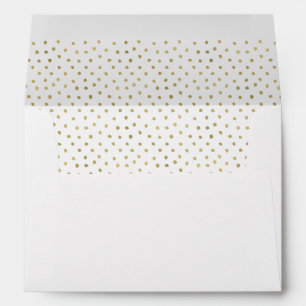 Enveloppes Faux Foil en métal Joy Script Liner de Noël