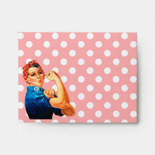 Enveloppes Fête de style Rosie rétro