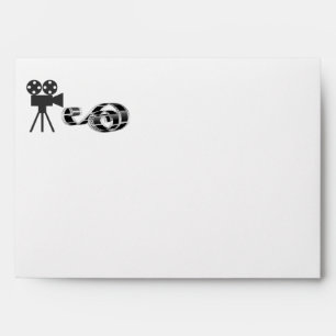 Enveloppes Film, bande et caméra