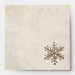 Enveloppes Fléau de neige Vintage