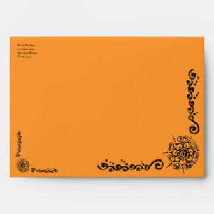 Enveloppes Fleur De L'Amour (Henné)