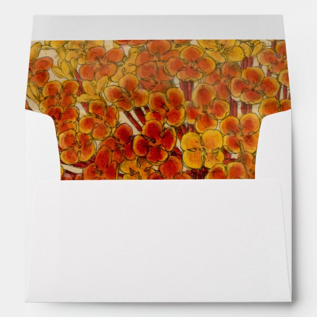 Enveloppes Floral I (Dos (Bas))