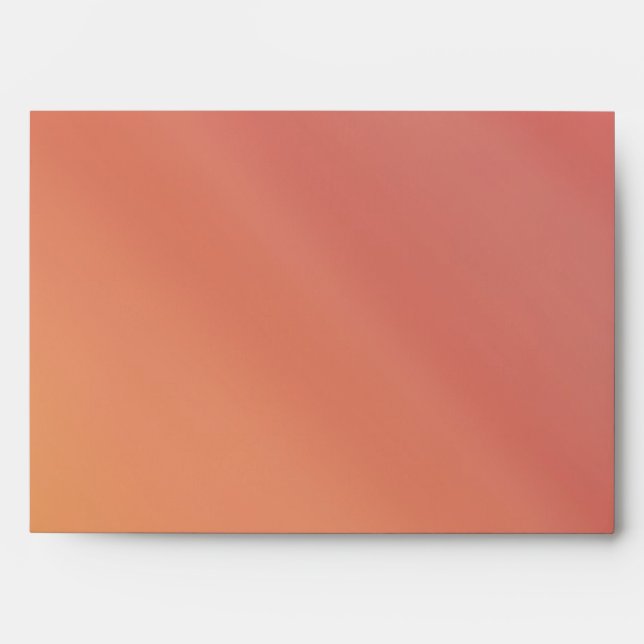 Enveloppes Fond d'ombre rose et orange (Devant)