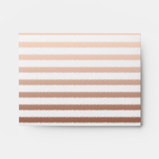 Enveloppes Gold Ombre Stripes (Devant)