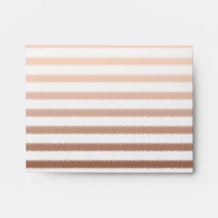 Enveloppes Gold Ombre Stripes