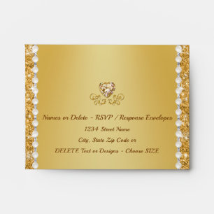 Enveloppes Gold RSVP, Gold A2 ou choisir d'autres