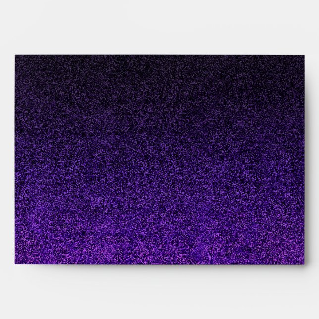 Enveloppes Gradient pourpre et noir de Falln de parties (Devant)