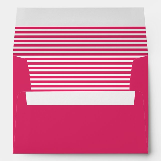 Enveloppes Gratté rose et blanc chaud (Dos (Bas))