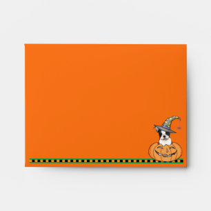 Enveloppes Halloween Boston Terrier